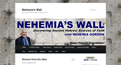 Desktop Screenshot of nehemiaswall.com