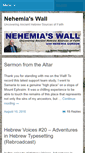 Mobile Screenshot of nehemiaswall.com